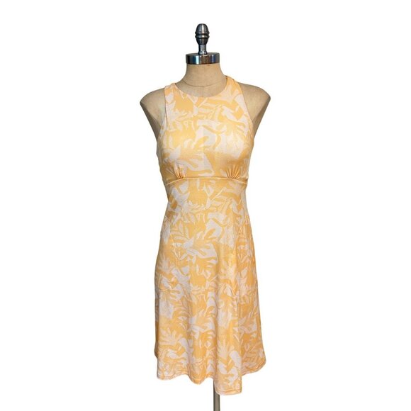 Prana Jewel Lake Summer Dress Sun Kissed Seaside Pockets Built In Bra XS NWT - Picture 3 of 7